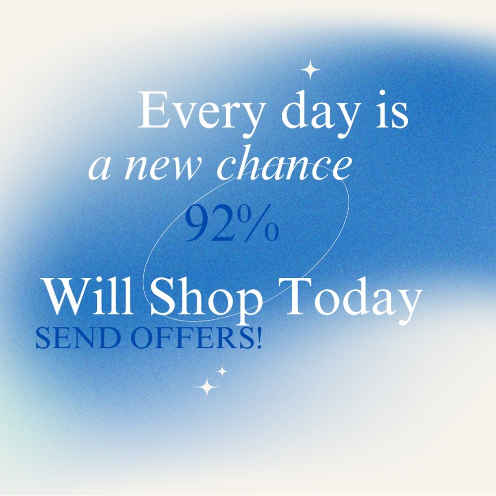 92% Motivational Blue Poster